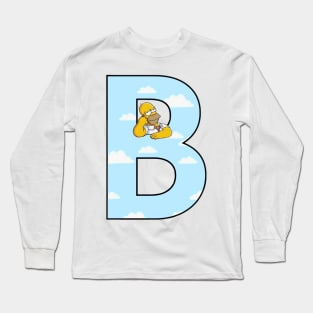 Simpsons letter Long Sleeve T-Shirt